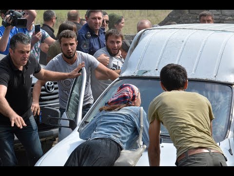 ინციდენტი „პანკისობაზე“ - მერიის თანამშრომელმა ბავშვებს მანქანა დააჯახა