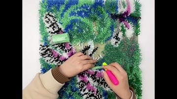 The Flying Dragonfly Latch Hook Kit