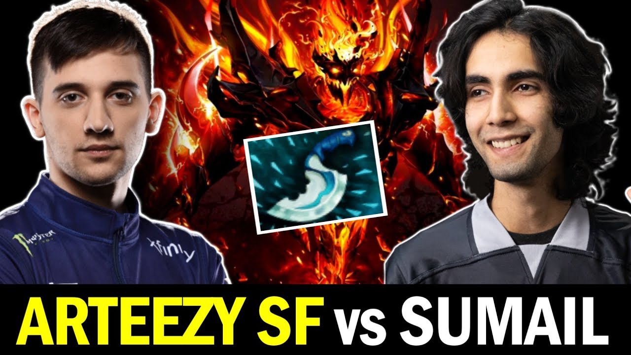 RTZ Shadow Fiend is back? ARTEEZY vs SUMAIL Dota 2