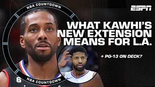 Stephen A.: Paul George CANNOT eye a max deal now with Kawhi Leonard below it 🗣️ | NBA Countdown