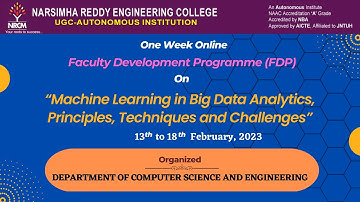 One Week Online Faculty Development Programme (FDP) || Day-6 || NRCM || UGC Autonomous