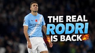 Rodri Vs Newcastle The Real Rodri Returns
