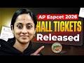 AP EAPCET 2026 Hall ticket released