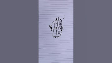 Simple drawing using j #youtubeshorts #shortvideo #shortsfeed #shorts