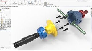 What's New in SOLIDWORKS 2017 Assembly : differential gearbox | SOLIDWORKS 2018