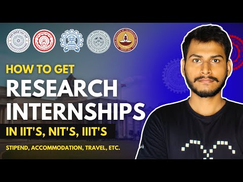 How to Get Summer Research Internships at IITs, NITs, IIITs 2023 | Complete Information | Apply Now