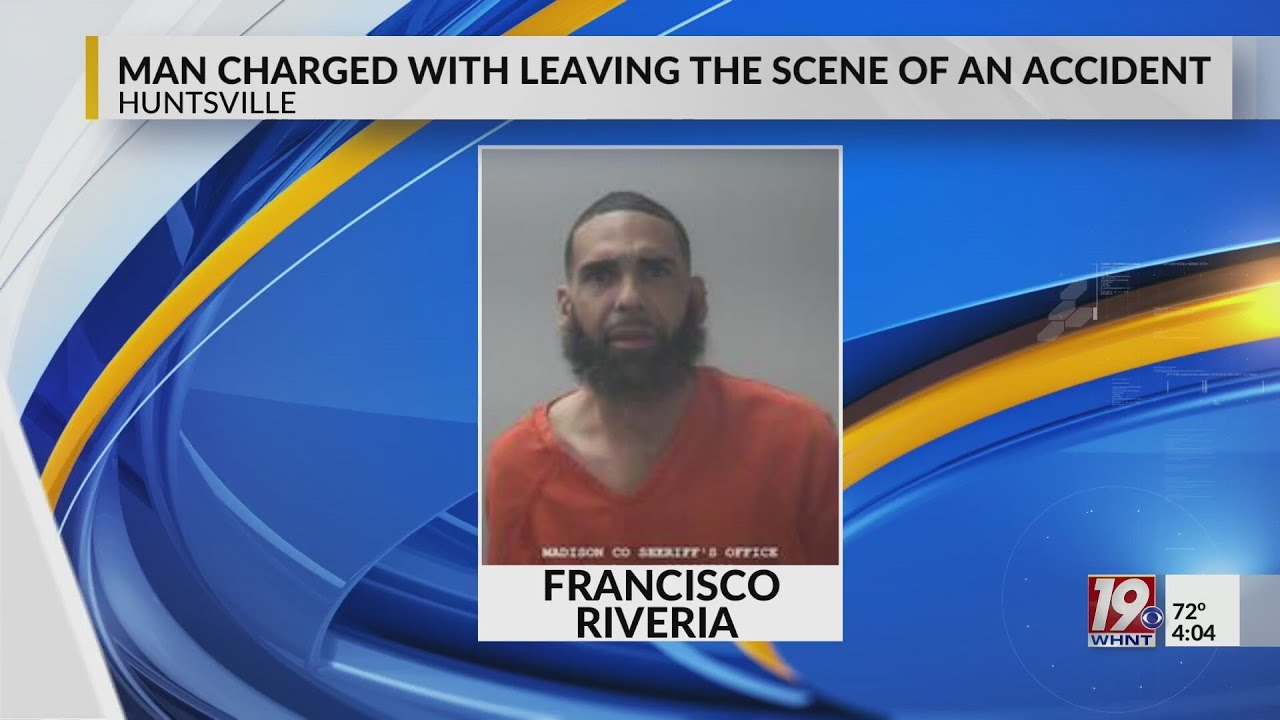 Huntsville Man Charged With Leaving the Scene of a Crash on University ...