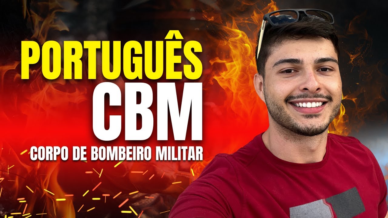 🔥 LIVE ESPECIAL – PORTUGUÊS PARA CONCURSO DO CORPO DE BOMBEIROS 🚒📚