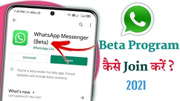 WhatsApp Beta Program Kaise Join Kare 2021 | How To Join WhatsApp Beta Program | Become A BetaTester