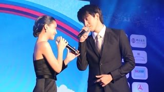 Aom Mike ออม ไมค์ - You Dian Tian(A Little Sweet) @Thailand Weibo Night 2014 24Nov14 [cam