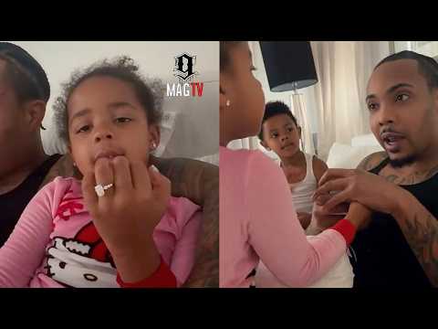 G Herbo Surprises Daughter Emmy With Her Own Engagement Ring Like Mommy! 💍