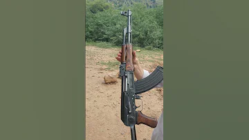 Ak47 Double Body Desi Rifle Desi Ak47 Kalashnikov Kalashnikovashow Shootingrange 30bore 