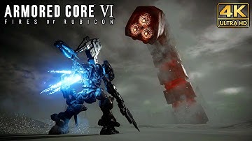 ARMORED CORE VI FIRES OF RUBICON - First Gameplay Trailer @ 4K ✔