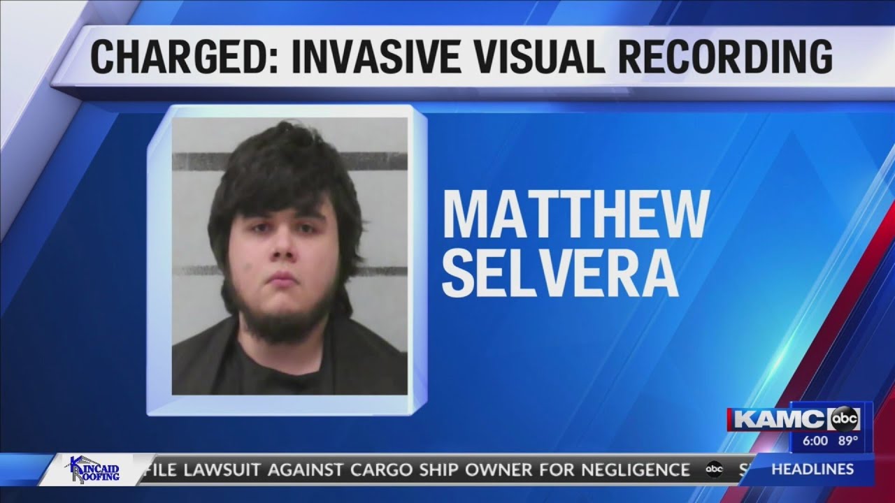 Lubbock man accused of recording woman in bathroom of business - YouTube