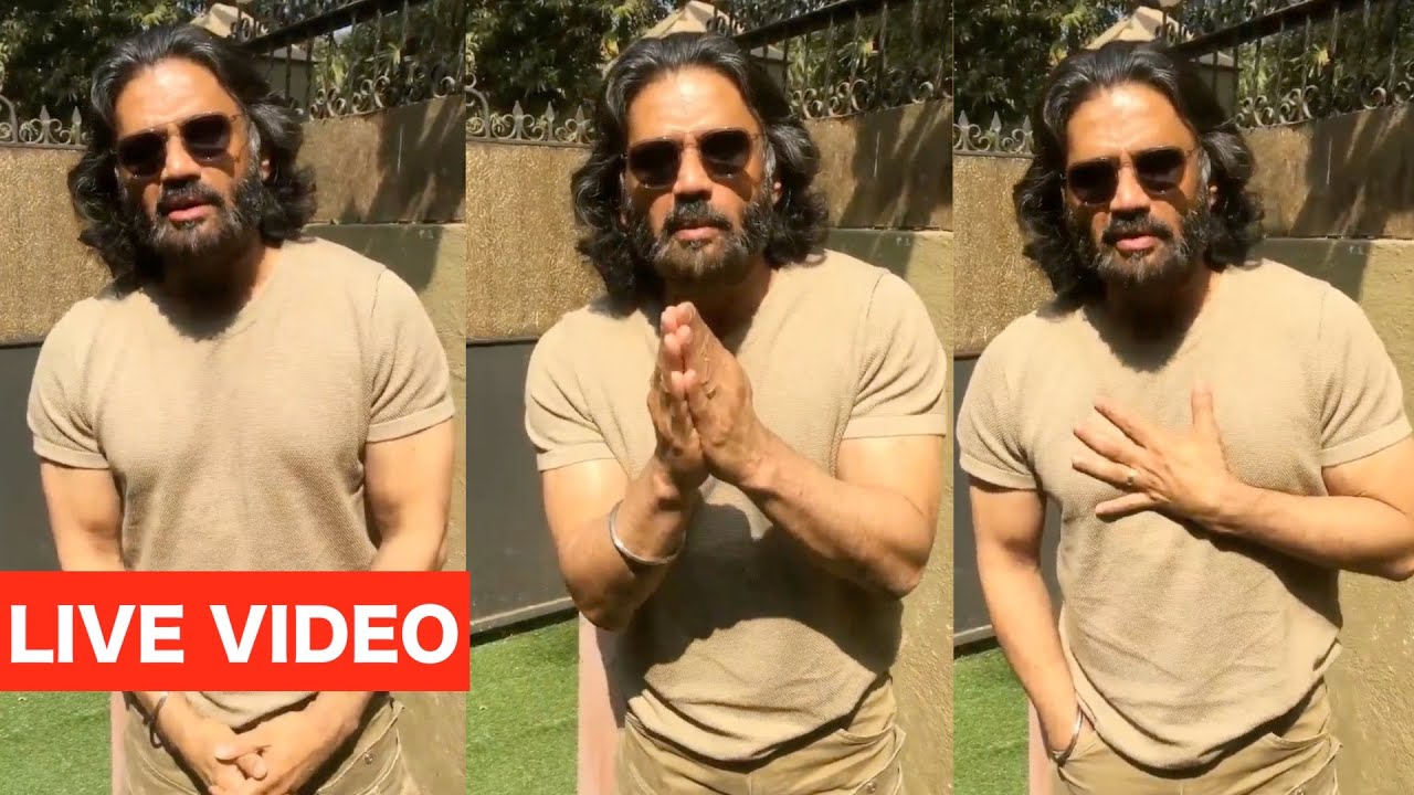 Suniel Shetty Shocking Reaction After Watching Darbar - Emotional Live Video | Darbar Collection