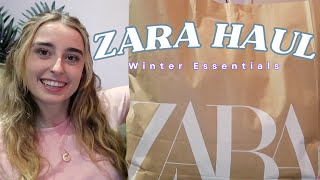 ZARA Shopping Haul!!! | Winter essentials