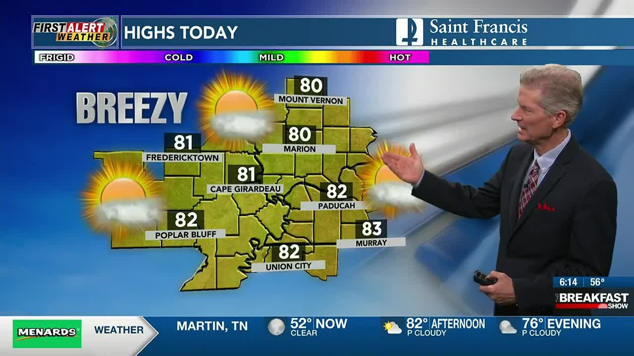 First Alert: Warm today ahead of storms - YouTube