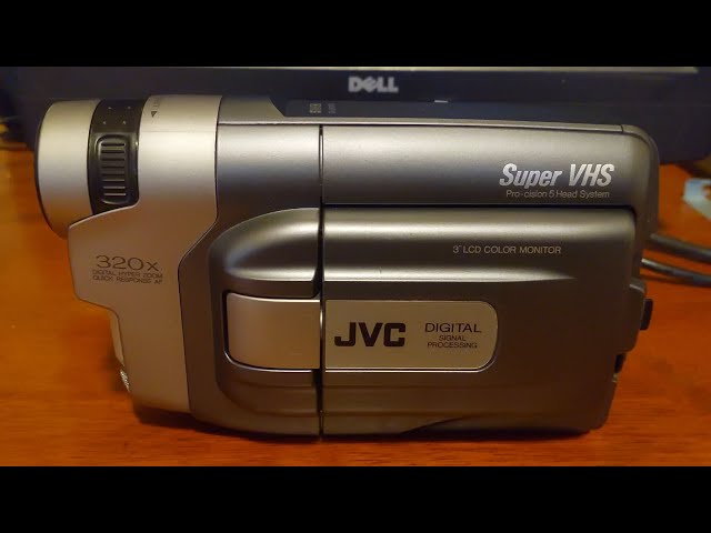 JVC - Super VHS Camcorder 700X Digital Zoom - Model GR-SXM265U - Untested As Is