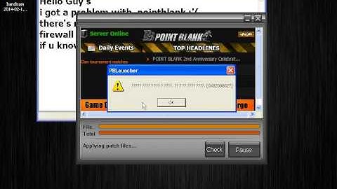 Point Blank/Blackout Patch Problem