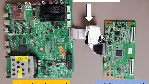 Meaning of the LVDS used between the motherboard of an LCD TV and the TCON board