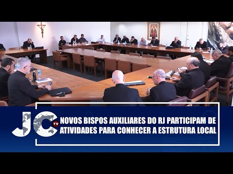 Novos Bispos Auxiliares do RJ participam de atividades para conhecer a estrutura local–JCTV–11/03/25