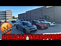 All These Hellcats Took Over This Meet | Burnout Ends Bad