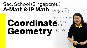 Coordinate Geometry | O-Level Additional Math, IP Math Tuition by Achevas, Singapore