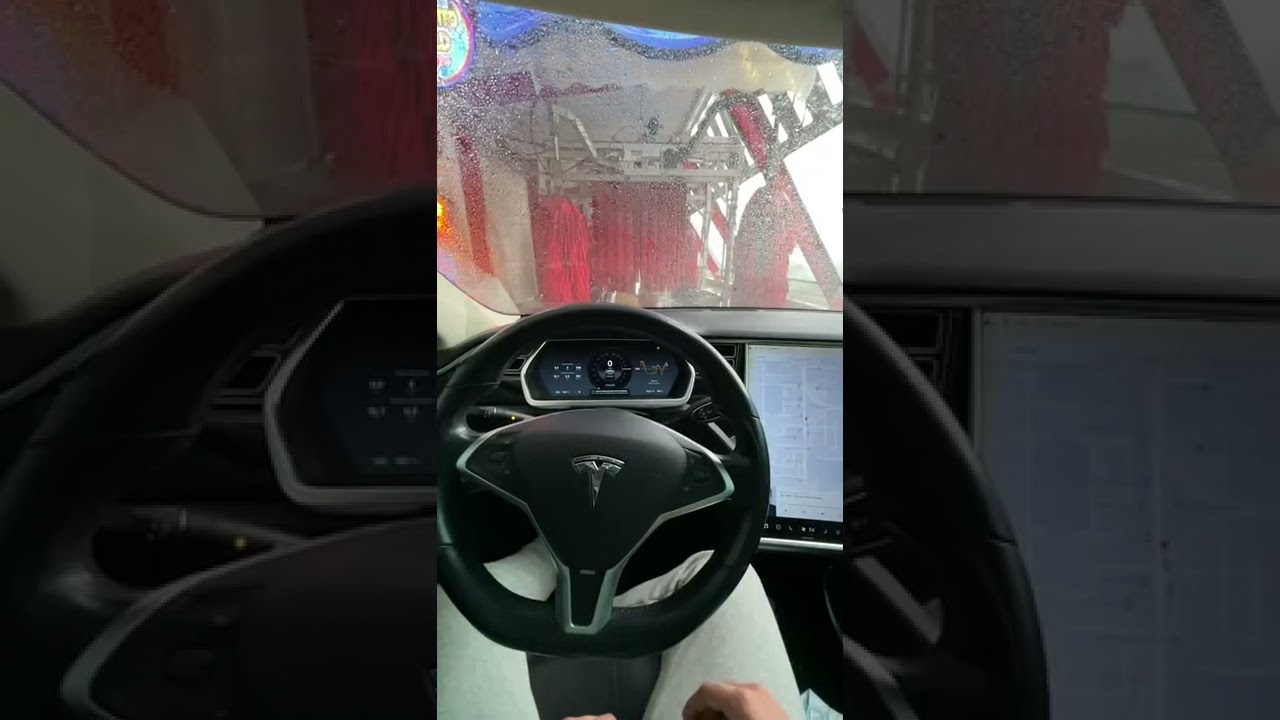 I DON'T WASH MY TESLA #shorts