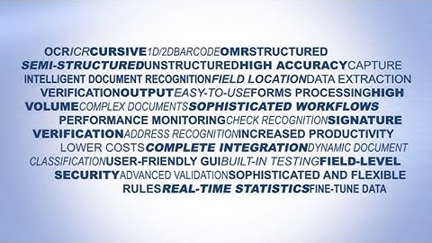 Intelligent Document Recognition