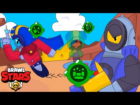 SHOWDOWN OF SECOND GADGETS #4 - Brawl Stars animation