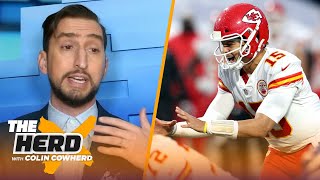 Mahomes should win MVP; Browns need a WK 17 win; Chiefs ranked low — Nick Wright | NFL | THE HERD