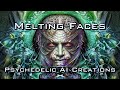 Melting faces  psychedelic ai trip  stable diffusion animation