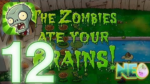 Plants vs. Zombies: Gameplay Walkthrough Part 12 - LEVEL 3.8 COMPLETED (iOS Android)