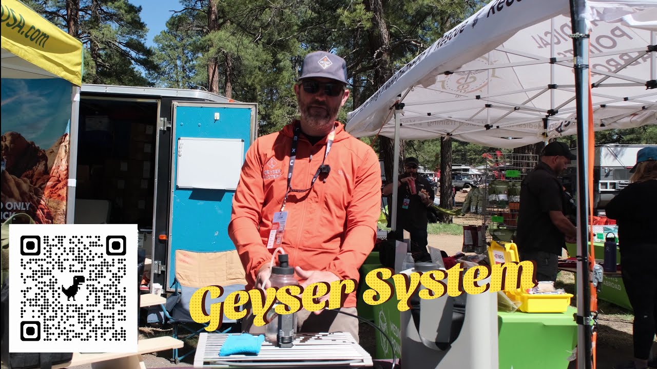 Geyser shower clean kit water efficient 2025 overland expo west