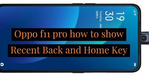 Oppo f11 pro navigation key hide and show