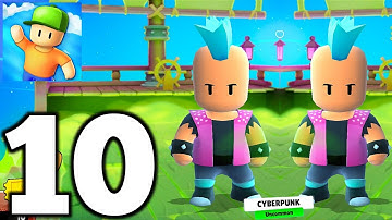 Stumble Guys Gameplay Part 10 - Rush Hour Teams