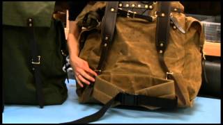 Monarch Pack - Durable Canvas Canoe Pack