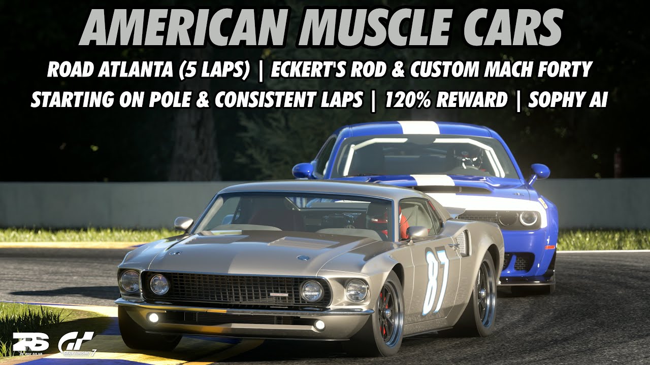 Gran Turismo 7 - Power Pack (American Muscle Cars | Road Atlanta