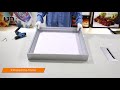 Hbmcb 80 fabric light box with edgelit led module