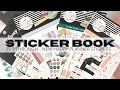 NEW STICKER BOOK FLIP THROUGH | HAPPY PLANNER