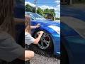 CLEANING MY BRAND NEW WHEELS! #fypシ #automobile #350z #wheels