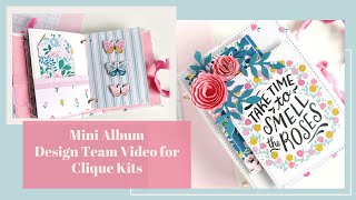 How to make a Mini Journal Album | Design Team | Clique Kits