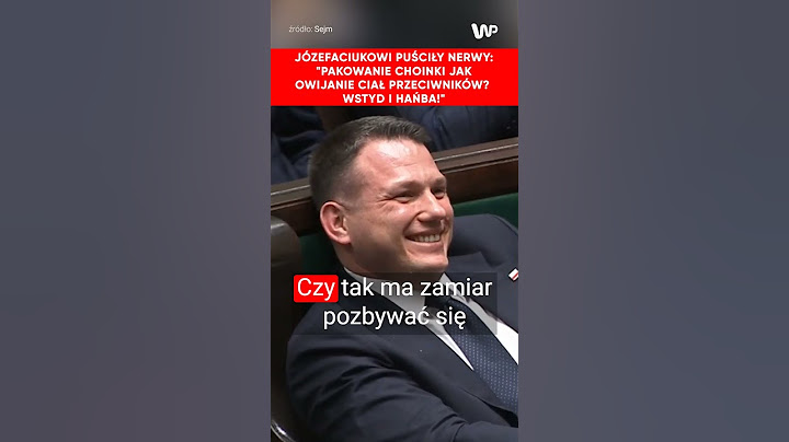 Mentzen nie powstrzymał śmiechu. Józefaciuk był rozsierdzony jego filmem na Tiktoku