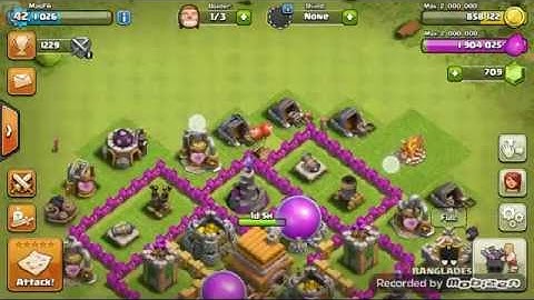 only wizard attack in clash of clans