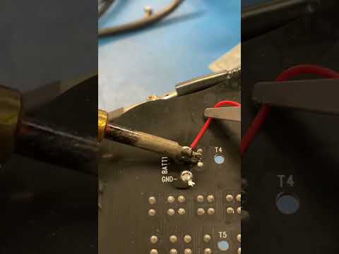 Remember To Use Flux When Soldering Wires to a PCB!