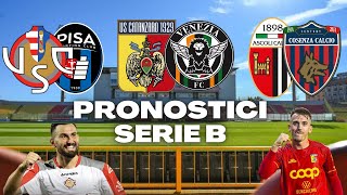 PRONOSTICI SERIE B 36 GIORNATA! CATANZARO VENEZIA, CREMONESE PISA, ASCOLI COSENZA