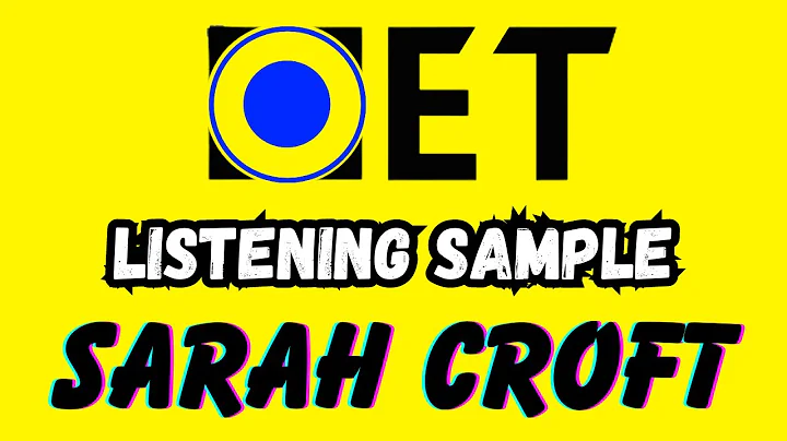 SARAH CROFT listening oet 2.0 online classroom  an...