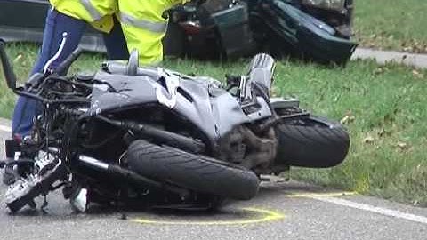 GPTV: ongeval auto en motor wytgaard