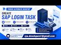 SAP Automation with Power Automate Desktop | Power Automate Tutorial | How to Login to SAP