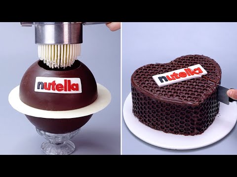 Satisfying Nutella Chocolate Cake Recipes | Amazing Cake Decoration Ideas